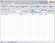 Word To Image Converter screenshot